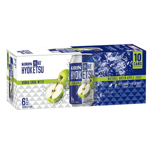 Kirin Hyoketsu Green Apple 10pk 6% Cans