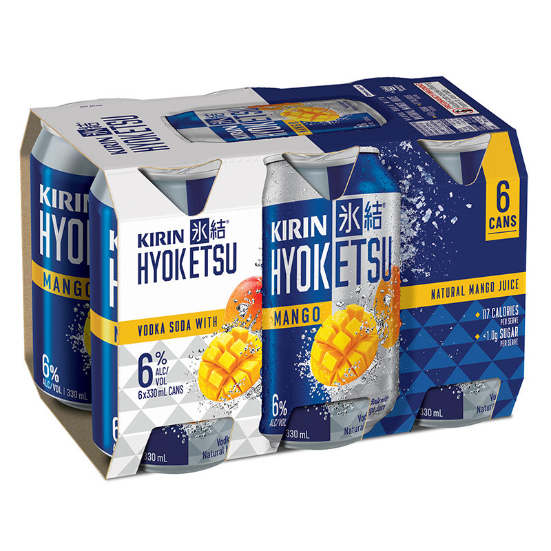 Kirin Hyoketsu Mango 6pk 6% Cans