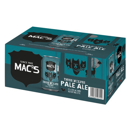 Mac's Three Wolves Pale Ale 12pk Cans