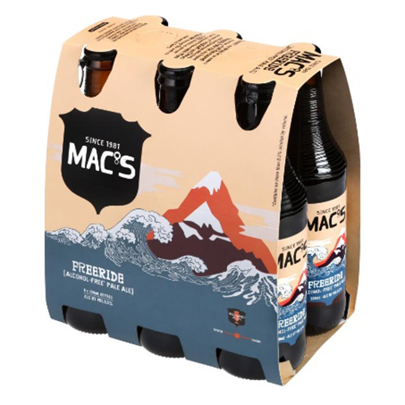 Mac's Freeride (Alcohol Free, Pale Ale) 330ml Btls 6pk