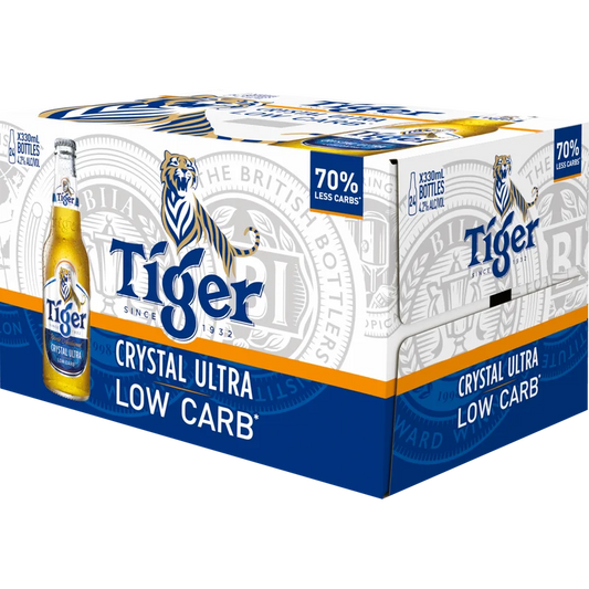 Tiger Crystal Ultra Low Carb 24pk Bottles