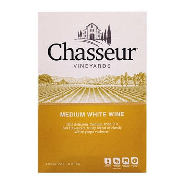 Chasseur Medium White 3l