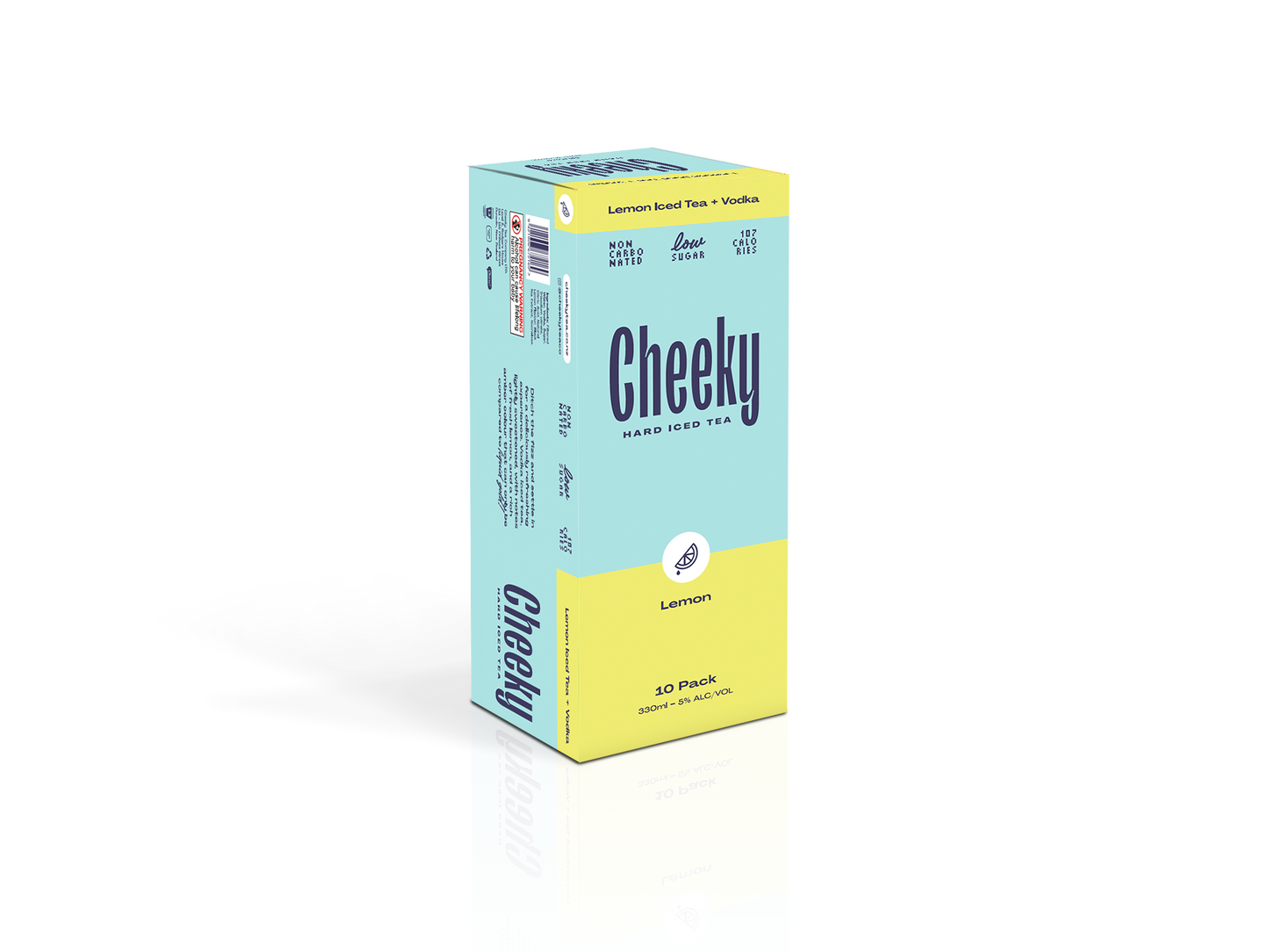 Cheeky Hard Iced Tea - Lemon 5% 10pk