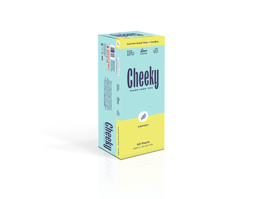 Cheeky Hard Iced Tea - Lemon 5% 10pk