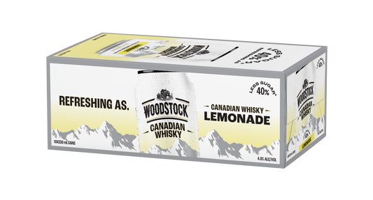 Woodstock Whiskey Lemonade 4.8% 10x300ml Cans