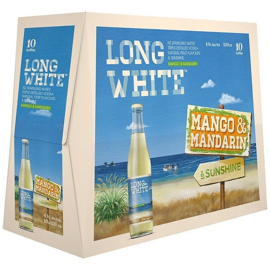 Long White Mango & Mandarin 10pk Btls