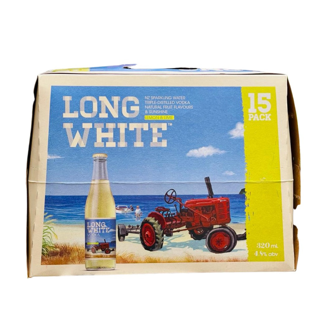 Long White Lemon & Lime 15pk Bottles